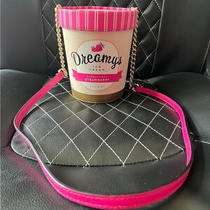 EUC Kate Spade ice cream pint purse